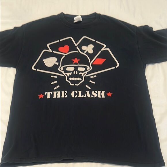 The Clash 2013 Straight to Hell men’s size L short sleeve band tshirt GUC - Picture 3 of 8